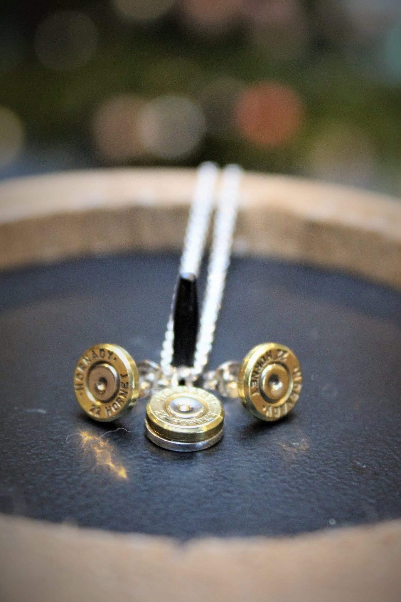 ReClayAim Jewellery ReClayAim Shooting Earrings & Necklace Set - Original Hunter